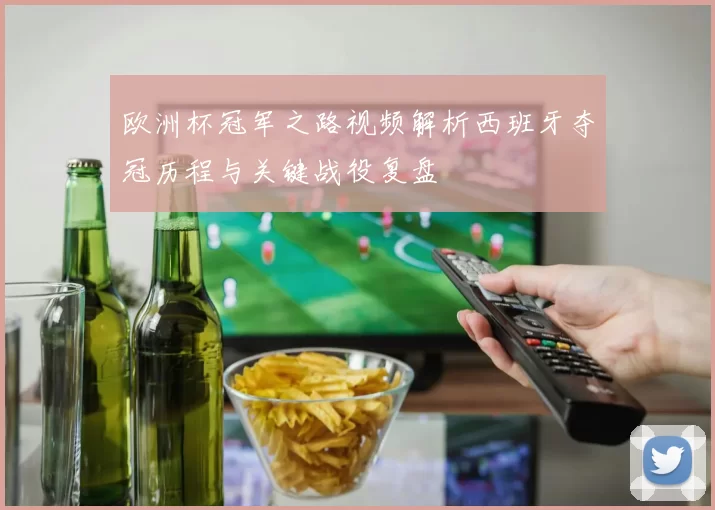 欧洲杯冠军之路视频解析西班牙夺冠历程与关键战役复盘